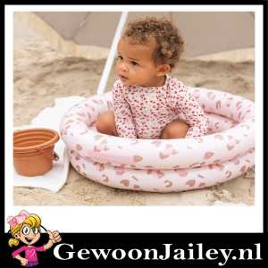 LEOPARD | OUD ROZE BABY ZWEMBAD Ø 60 CM LEOPARD | OUD ROZE BABY ZWEMBAD Ø 60 CM