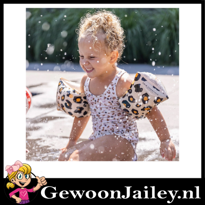 SAFARI CHIQUE | BEIGE ZWEMBANDJES 0-2 JAAR